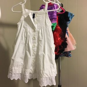 White babygap dress